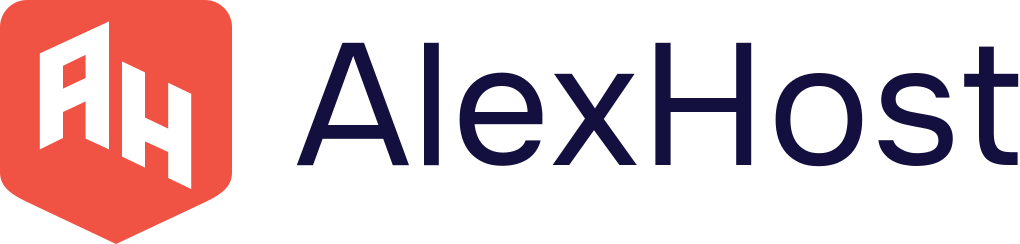 Логотип AlexHost